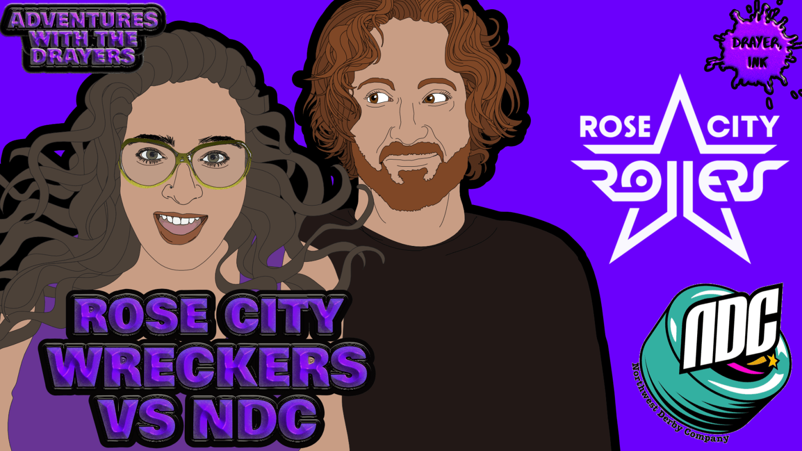 Adventures with the Drayers – Roller Derby